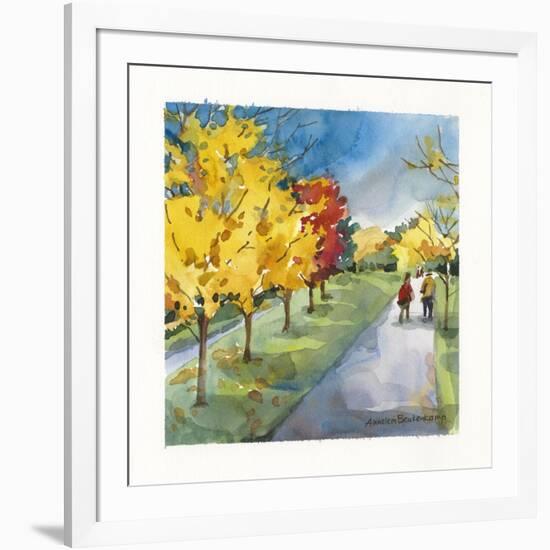 Strolling-Annelein Beukenkamp-Framed Giclee Print