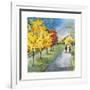 Strolling-Annelein Beukenkamp-Framed Giclee Print