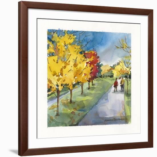 Strolling-Annelein Beukenkamp-Framed Giclee Print