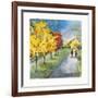 Strolling-Annelein Beukenkamp-Framed Giclee Print