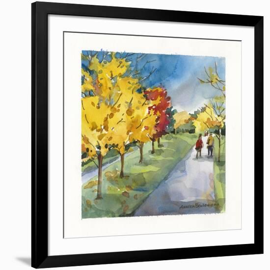 Strolling-Annelein Beukenkamp-Framed Giclee Print