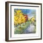 Strolling-Annelein Beukenkamp-Framed Giclee Print