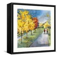 Strolling-Annelein Beukenkamp-Framed Stretched Canvas