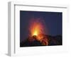 Stromboli Eruption, Aeolian Islands, North of Sicily, Italy-null-Framed Photographic Print