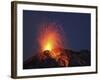 Stromboli Eruption, Aeolian Islands, North of Sicily, Italy-null-Framed Photographic Print