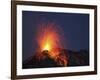 Stromboli Eruption, Aeolian Islands, North of Sicily, Italy-null-Framed Photographic Print