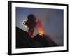 Stromboli Eruption, Aeolian Islands, North of Sicily, Italy-null-Framed Photographic Print