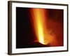 Stromboli Eruption, Aeolian Islands, North of Sicily, Italy-null-Framed Photographic Print