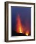 Stromboli Eruption, Aeolian Islands, North of Sicily, Italy-null-Framed Photographic Print