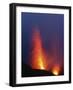 Stromboli Eruption, Aeolian Islands, North of Sicily, Italy-null-Framed Photographic Print