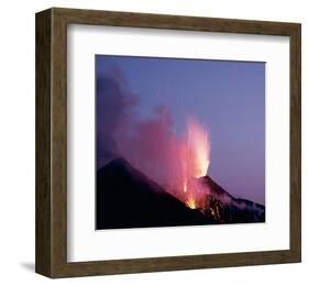 Stromboli Italy-null-Framed Art Print