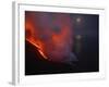 Stromboli Lava Flow, Sea Entry, Aeolian Islands, North of Sicily, Italy-null-Framed Photographic Print