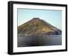 Stromboli Volcano, Aeolian Islands, Mediterranean Sea, Italy-Stocktrek Images-Framed Photographic Print