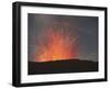 Strombolian Eruption of Mount Bromo Volcano, Tengger Caldera, Java, Indonesia-Stocktrek Images-Framed Photographic Print