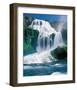 Strompglifra Foss Iceland-null-Framed Art Print