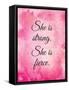 Strong and Fierce-Melody Hogan-Framed Stretched Canvas