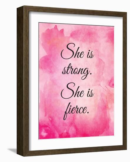 Strong and Fierce-Melody Hogan-Framed Art Print