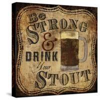 Strong and Stout-null-Stretched Canvas