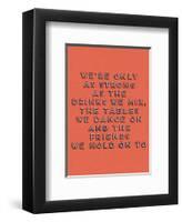 Strong as the Drinks We Mix-null-Framed Giclee Print