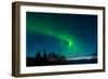 Strong Curled Green Aurora-Latitude 59 LLP-Framed Photographic Print