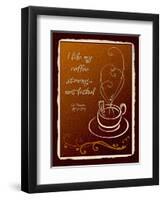 Strong, Not Lethal-Kate Ward Thacker-Framed Giclee Print