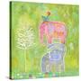 Strong One Elephants-Wyanne-Stretched Canvas