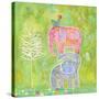 Strong One Elephants-Wyanne-Stretched Canvas