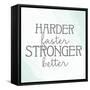 Stronger 2-Kimberly Allen-Framed Stretched Canvas