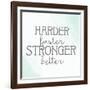 Stronger 2-Kimberly Allen-Framed Art Print