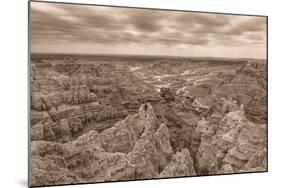 Stronghold, Badlands National Park, South Dakota, Usa-Christian Heeb-Mounted Photographic Print