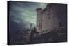 Stronghold, Medieval Castle, Spain Architecture-outsiderzone-Stretched Canvas