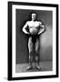 Strongman Pose-null-Framed Art Print