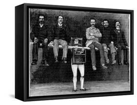 Strongwoman, 19th Century-Science Photo Library-Framed Stretched Canvas