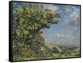 Stroud: an Upland Landscape-Philip Wilson Steer-Framed Stretched Canvas