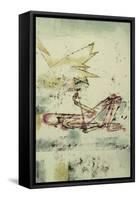 Struck by Lightning; Blitzschlag-Paul Klee-Framed Stretched Canvas