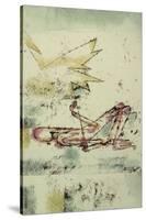 Struck by Lightning; Blitzschlag-Paul Klee-Stretched Canvas