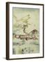 Struck by Lightning; Blitzschlag-Paul Klee-Framed Giclee Print