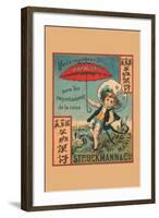 Struckman and Co. Umbrellas-null-Framed Art Print