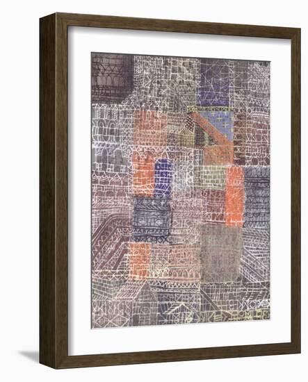 Structural II-Paul Klee-Framed Giclee Print