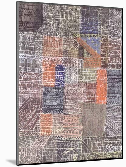 Structural II-Paul Klee-Mounted Giclee Print