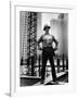 Structural Steel Worker Standing on a Girder-Grey Villet-Framed Photographic Print