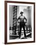 Structural Steel Worker Standing on a Girder-Grey Villet-Framed Photographic Print