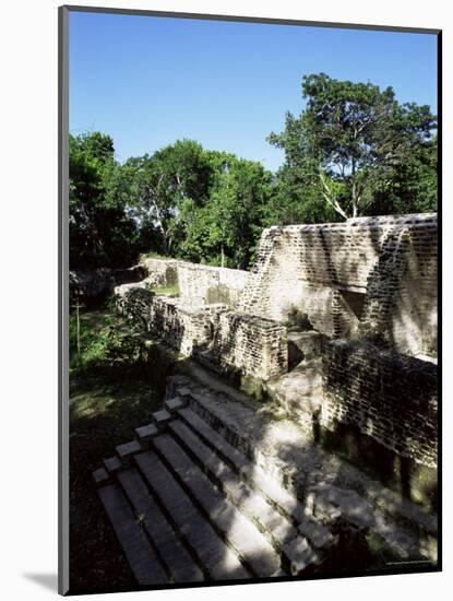 Structure 1, Cahal Pech, Belize, Central America-Upperhall-Mounted Photographic Print