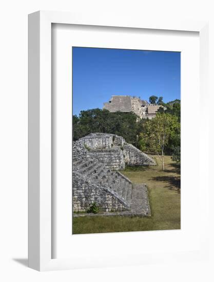 Structure 17 in the Foreground with the Acropolis Behind-Richard Maschmeyer-Framed Photographic Print