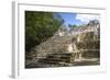 Structure 3, Early Classic Period, Calakmul Mayan Archaeological Site-Richard Maschmeyer-Framed Photographic Print