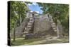 Structure 6, Kohunlich, Mayan Archaeological Site, Quintana Roo, Mexico, North America-Richard Maschmeyer-Stretched Canvas