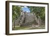 Structure 6, Kohunlich, Mayan Archaeological Site, Quintana Roo, Mexico, North America-Richard Maschmeyer-Framed Photographic Print