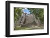 Structure 6, Kohunlich, Mayan Archaeological Site, Quintana Roo, Mexico, North America-Richard Maschmeyer-Framed Photographic Print
