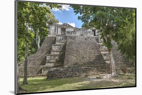 Structure 6, Kohunlich, Mayan Archaeological Site, Quintana Roo, Mexico, North America-Richard Maschmeyer-Mounted Photographic Print