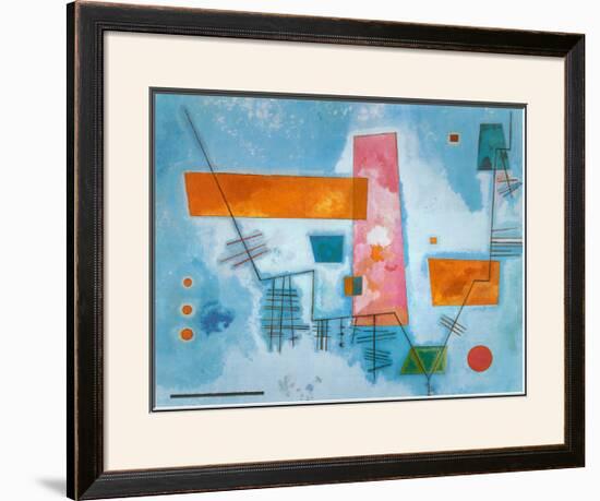 Structure Angulaire-Wassily Kandinsky-Framed Art Print